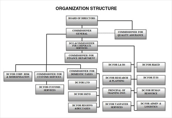 Organisation structure