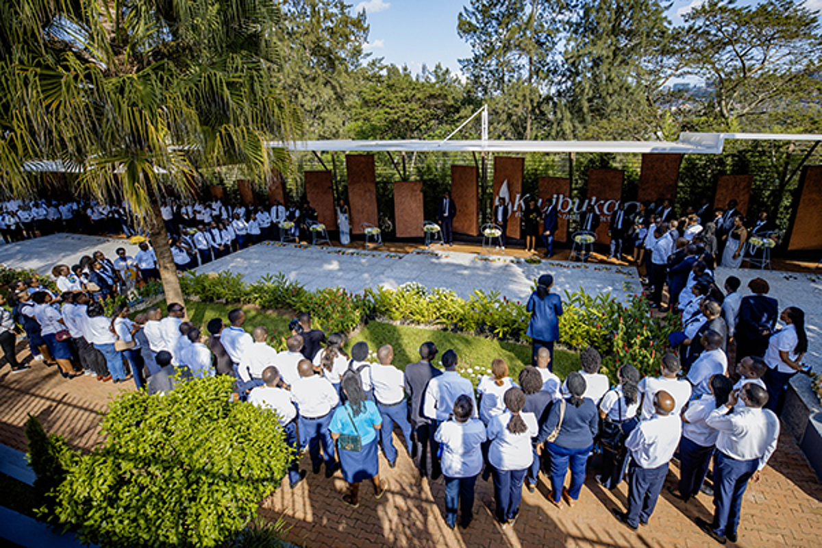Kwibuka 31: Abakozi ba RRA bibutse abazize Jenoside yakorewe Abatutsi